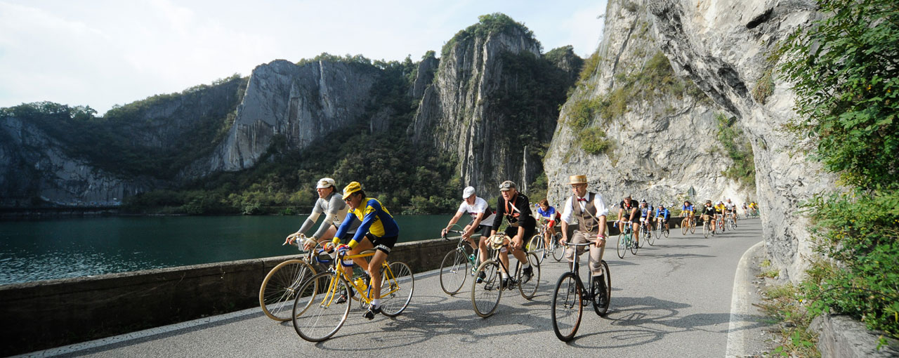 Lago d'Iseo - pedalata con biciclette storiche e vintage