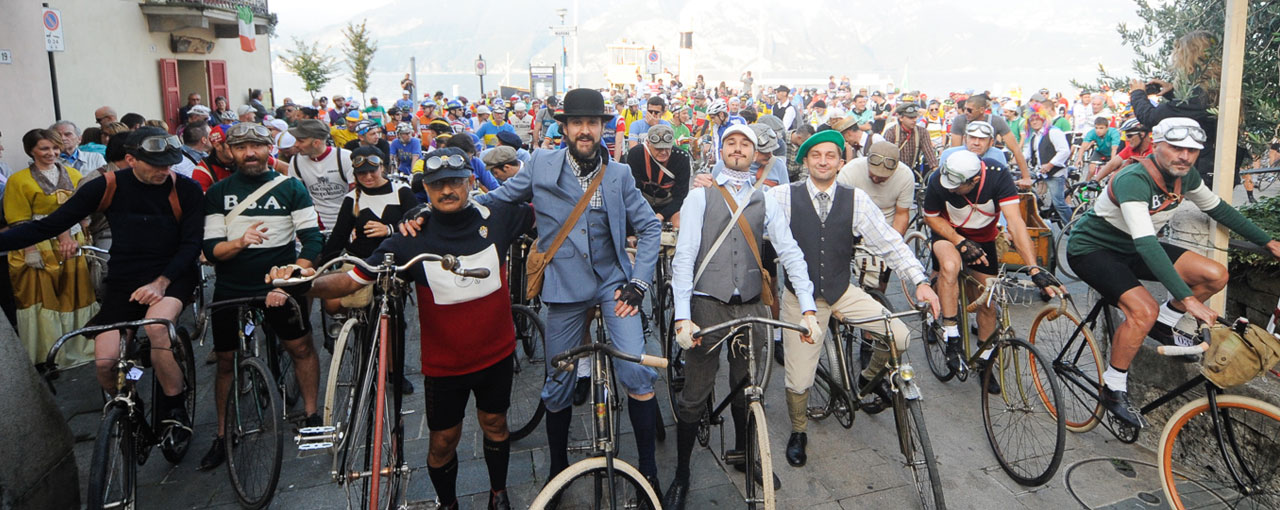 Lago d'Iseo - pedalata con biciclette storiche e vintage